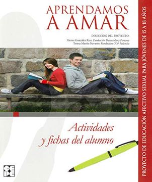 portada Aprendamos a Amar 15-18. Actividades y Fichas del Alumno (in Spanish)