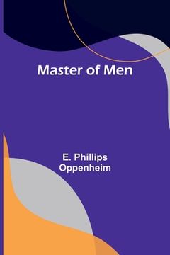 portada Master of Men (in English)