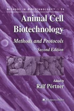 portada Animal Cell Biotechnology: Methods and Protocols