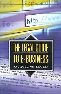 portada the legal guide to e-business (en Inglés)