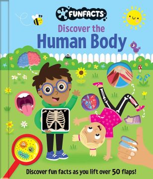 portada Discover the Human Body: Lift-the-Flap Book: Board Book with Over 50 Flaps to Lift! (en Inglés)