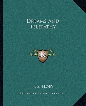 portada dreams and telepathy (en Inglés)
