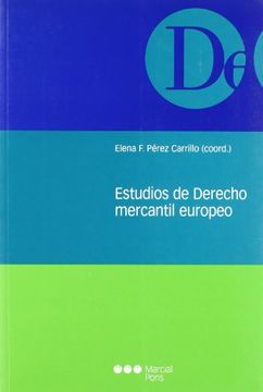 portada Estudios de Derecho Mercantil Europeo