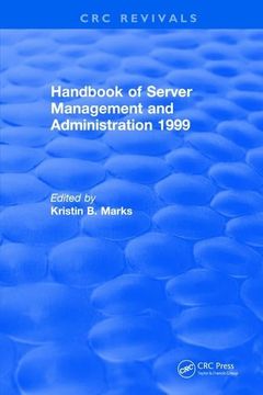 portada Handbook of Server Management and Administration: 1999 (en Inglés)