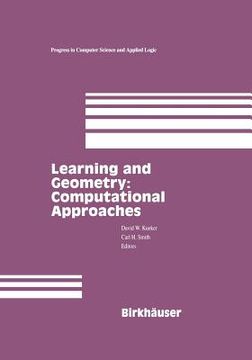 portada learning and geometry: computational approaches (in English)