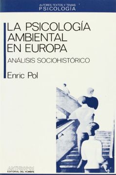 portada La Psicología Ambiental en Europa