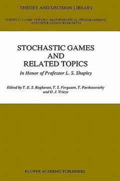 portada stochastic games and related topics: in honor of professor l. s. shapley (en Inglés)