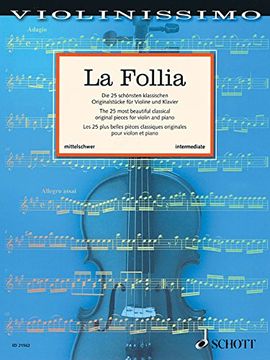 portada La Follia: The 25 Most Beautiful Classical Origina Format: Softcover