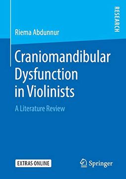 portada Craniomandibular Dysfunction in Violinists: A Literature Review (en Inglés)