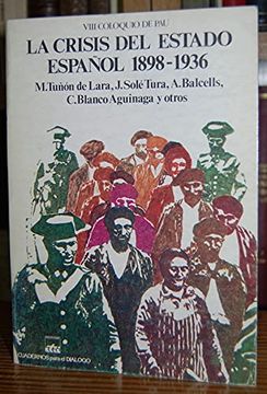 portada Crisis del Estado Español 1898 1939 la