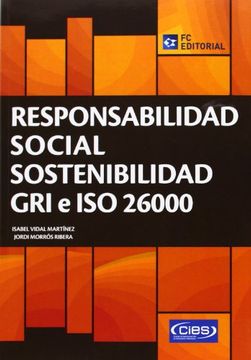 portada Responsabilidad Social Sostenibilidad gri e iso 26000