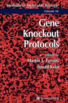 portada gene knockout protocols (in English)