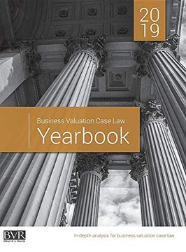 portada Business Valuation Case law Yearbook, 2019 Edition (en Inglés)