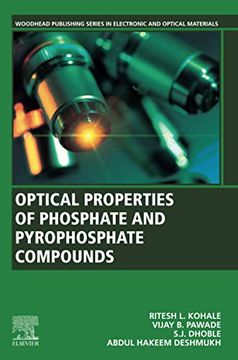 portada Optical Properties of Phosphate and Pyrophosphate Compounds (Woodhead Publishing Series in Electronic and Optical Materials) (en Inglés)