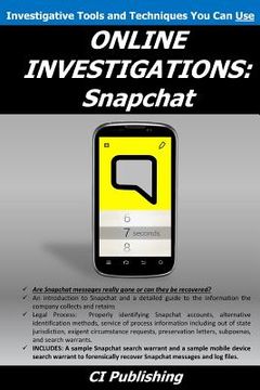 portada Online Investigations: Snapchat (en Inglés)