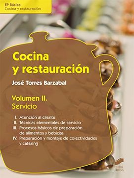 portada Cocina y restauración. Volumen II: Servicio: 1 (Hostelería y Turismo)