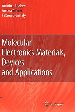 portada molecular electronics materials, devices and applications (in English)