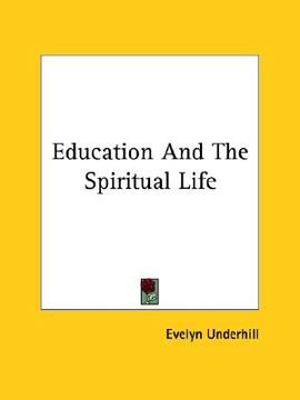 portada education and the spiritual life (in English)