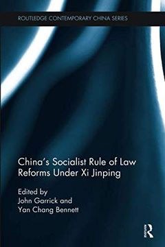 portada China's Socialist Rule of law Reforms Under xi Jinping (en Inglés)
