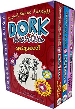portada Dork Diaries om Squeee Collection 3 Books box set 
