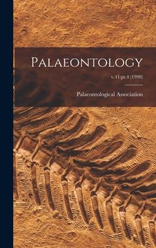 portada Palaeontology; v.41: pt.4 (1998) (in English)