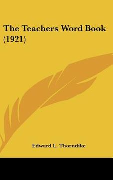 portada the teachers word book (1921) (en Inglés)