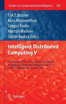 portada intelligent distributed computing v (en Inglés)