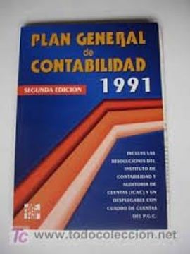 portada Plan General de Contabilidad