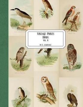 portada Vintage Prints: Birds: Vol. 6 (en Inglés)
