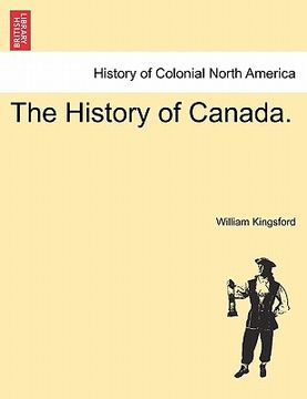 portada the history of canada. (en Inglés)
