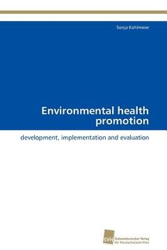 portada environmental health promotion (en Inglés)