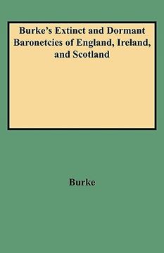 portada burke's extinct and dormant baronetcies of england, ireland, and scotland (en Inglés)