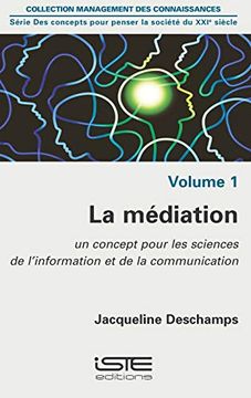 portada Mediation, La-Un Concept Pour Sciences (en Francés)