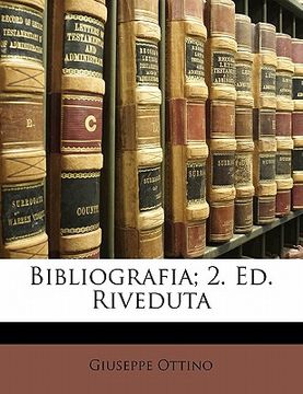 portada Bibliografia; 2. Ed. Riveduta (in Italian)