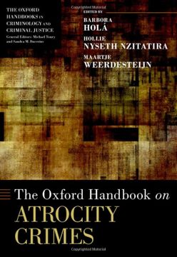 portada The Oxford Handbook on Atrocity Crimes (Oxford Handbooks) (in English)