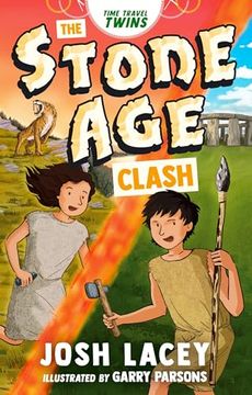 portada Time-Travel Twins: The Stone age Clash (in English)