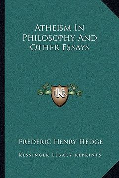 portada atheism in philosophy and other essays (en Inglés)