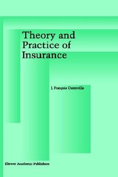 portada theory and practice of insurance (en Inglés)