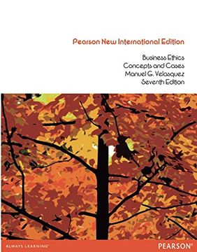 portada Business Ethics: Pearson new International Edition: Concepts and Cases (in English)