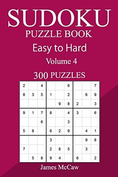 portada 300 Easy to Hard Sudoku Puzzle Book 