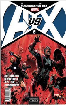 portada Los Vengadores Vs Los X-Men 6