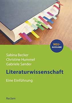 portada Literaturwissenschaft: Eine Einführung (Reclams Studienbuch Germanistik) (en Alemán)