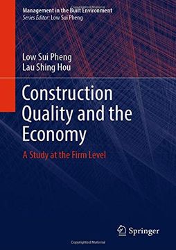 portada Construction Quality and the Economy: A Study at the Firm Level (Management in the Built Environment) (en Inglés)