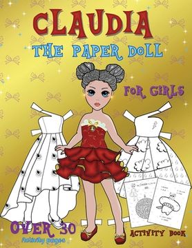 portada Claudia The Paper Doll Activity Book (in English)