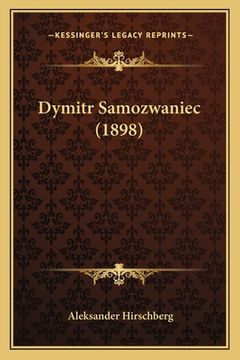 portada Dymitr Samozwaniec (1898) (en Polaco)