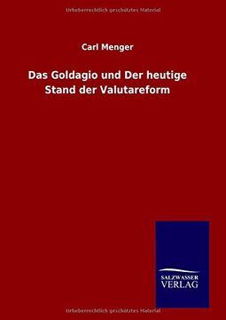 portada Das Goldagio und Der heutige Stand der Valutareform (German Edition)