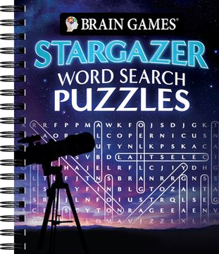 portada Brain Games - Stargazer Word Search Puzzles (en Inglés)