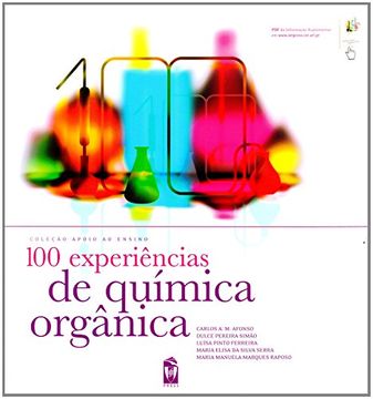 portada 100 Experiências de Química Orgânica (Portuguese Edition)