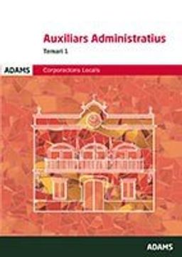 portada Temari 1 Auxiliars Administratius Corporacions Locals de Catalunya (in Spanish)