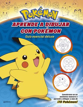 portada Aprende a Dibujar con Pokemon (Guia Esencial Deluxe)